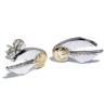 Set pendientes Deathly Hallows Golden Snitch Platform Harry Potter