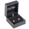 Pendientes Deathly Hallows plata