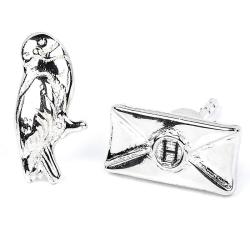 Pendientes Hedwig and Letter Harry Potter