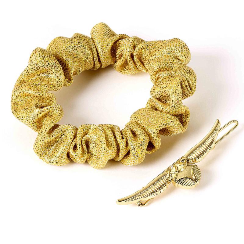Set accesorios pelo Snitch Dorada Harry Potter