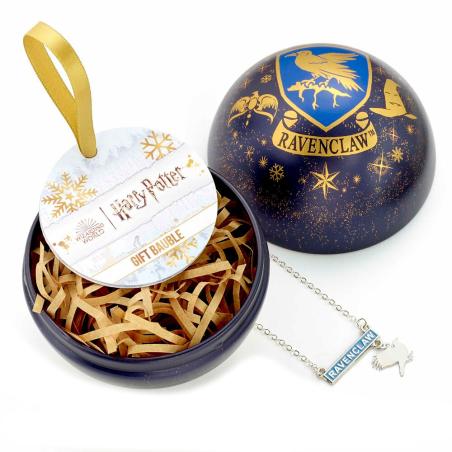 Colgante Ravenclaw + Bola de Navidad Harry Potter