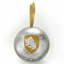 Colgante Hufflepuff + Bola de Navidad Harry Potter