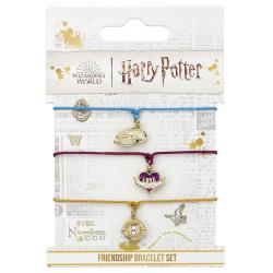 Set 3 pulseras Amistad Snitch Dorada Harry Potter