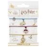 Set 3 pulseras Amistad Snitch Dorada Harry Potter