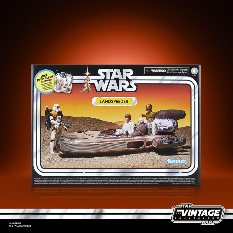 Figura Luke Skywalker + Landspeeder Star Wars