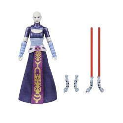 Figura Asajj Ventress La Guerra de los Clones Star Wars 9,5cm