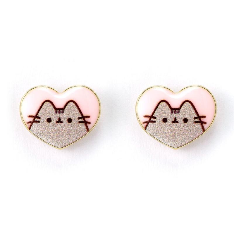 Pendientes Corazon Pusheen