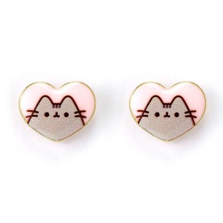 Pendientes Corazon Pusheen