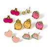 Set 6 pares pendientes Pusheen