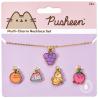 Colgante + charms Frutas Pusheen
