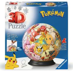 Pokémon Puzzle 3D Puzzle-Ball Kanto Region (73 piezas