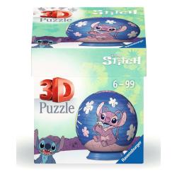 Disney Stitch Puzzle 3D Puzzle-Ball Angel (55 piezas