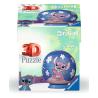 Disney Stitch Puzzle 3D Puzzle-Ball Angel (55 piezas