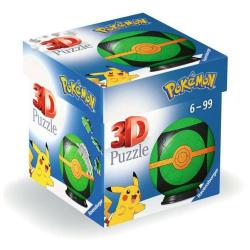 Pokémon Puzzle 3D Pokéballs: Ocaso Ball (55 piezas