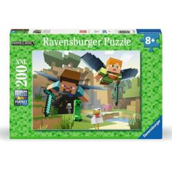 Minecraft Puzzle para niños XXL Animal Adventures (200 piezas