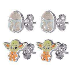 Set 2 Pares de pendientes Grogu The Mandalorian Star Wars