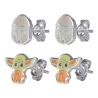 Set 2 Pares de pendientes Grogu The Mandalorian Star Wars