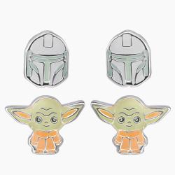 Set 2 Pares de pendientes Grogu The Mandalorian Star Wars