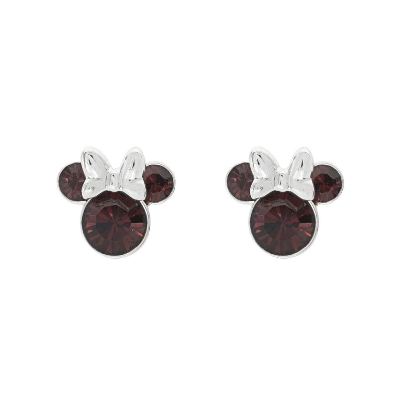 Pendientes Enero Minnie Disney plata
