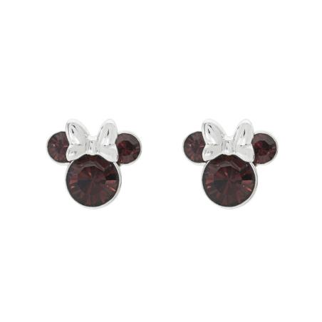 Pendientes Enero Minnie Disney plata