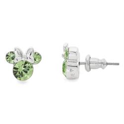 Pendientes Agosto Minnie Disney plata