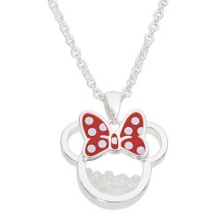 Colgante Octubre Minnie Disney plata