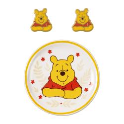 Pendientes + plato bisuteria Winnie the Pooh Disney