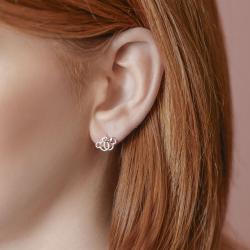 Pendientes Minnie Disney plata