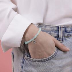 Pulsera Stitch Disney plata