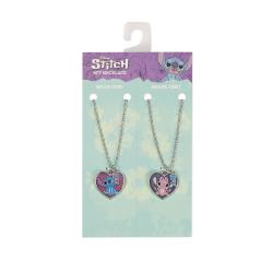 Set 2 Colgantes Angel &#38; Stitch Disney