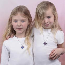 Set 2 Colgantes Angel &#38; Stitch Disney