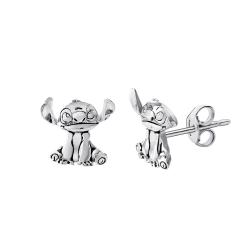 Pendientes Stitch Disney plata