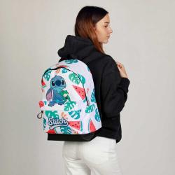 Mochila Rana Stitch Disney 44cm adaptable