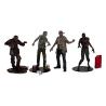 The Walking Dead Pack de 4 Figuras Walkers 13 cm