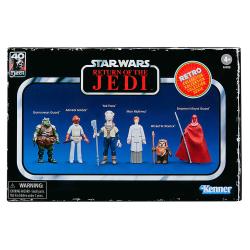 Set 6 figuras coleccion Retro Star Wars El Retorno del Jedi 9,5cm surtido
