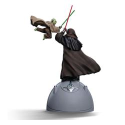 Star Wars Estatua 1/10 Deluxe Art Scale Yoda vs Emperor Palpatine (CCXP Exclusive 2024) 31 cm