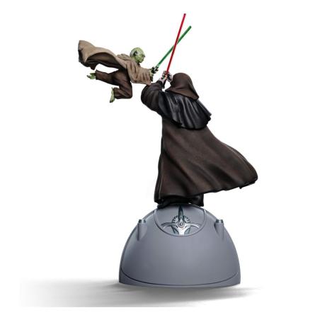 Star Wars Estatua 1/10 Deluxe Art Scale Yoda vs Emperor Palpatine (CCXP Exclusive 2024) 31 cm