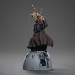 Star Wars Estatua 1/10 Deluxe Art Scale Yoda vs Emperor Palpatine (CCXP Exclusive 2024) 31 cm