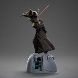 Star Wars Estatua 1/10 Deluxe Art Scale Yoda vs Emperor Palpatine (CCXP Exclusive 2024) 31 cm