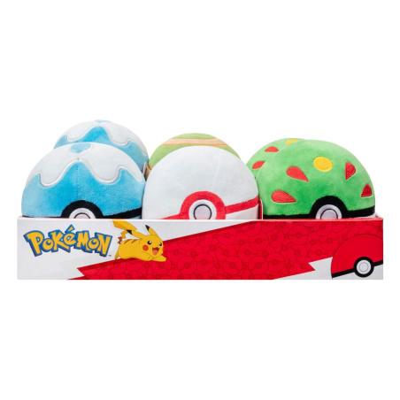 Pokémon Peluches Poké Balls 10 cm Surtido (6