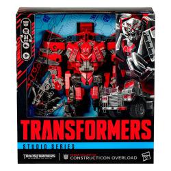 Transformers: la venganza de los caídos Studio Series Leader Class Figura Power Collection Constructicon Overload 22 cm