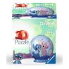 Disney Stitch Puzzle 3D Puzzle-Ball Stitch & Angel (55 piezas