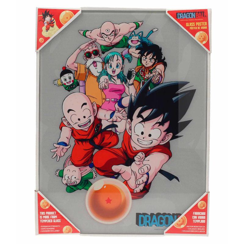 Poster cristal personajes Dragon Ball