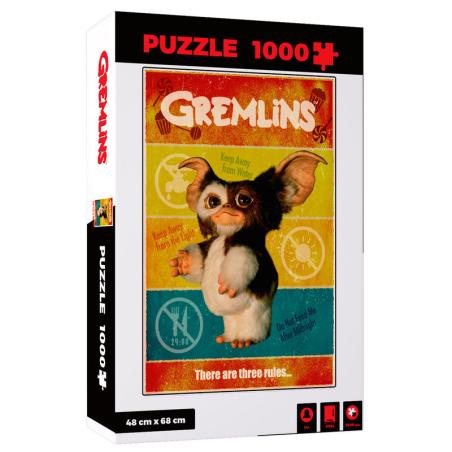 Puzzle There Are Three Rules Gremlins 1000pzs