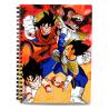 Cuaderno A4 Goku vs Vegeta Dragon Ball Z