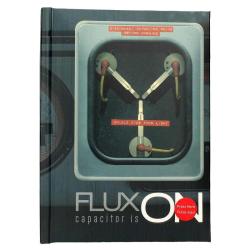 Libreta Regreso al Futuro con luces