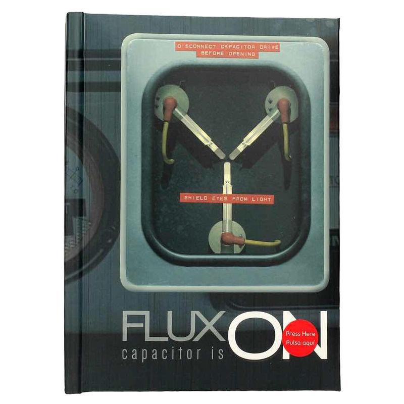 Libreta Regreso al Futuro con luces