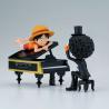 Figura Luffy &#38; Brook Word Collectable Stories One Piece 8cm