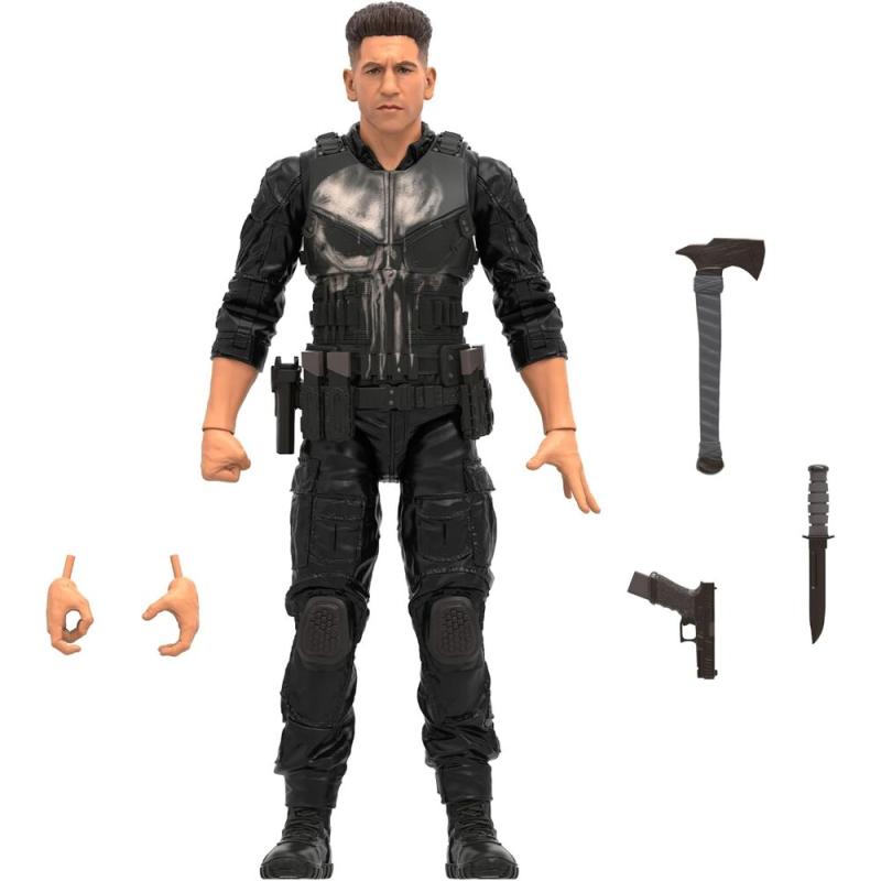 Figura Punisher Born Again Daredevil Marvel Legends 15cm