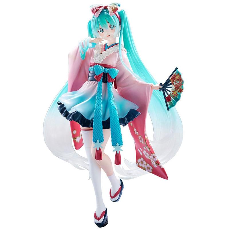 Hatsune Miku Estatua Neo Tokyo Series Kimono 22 cm